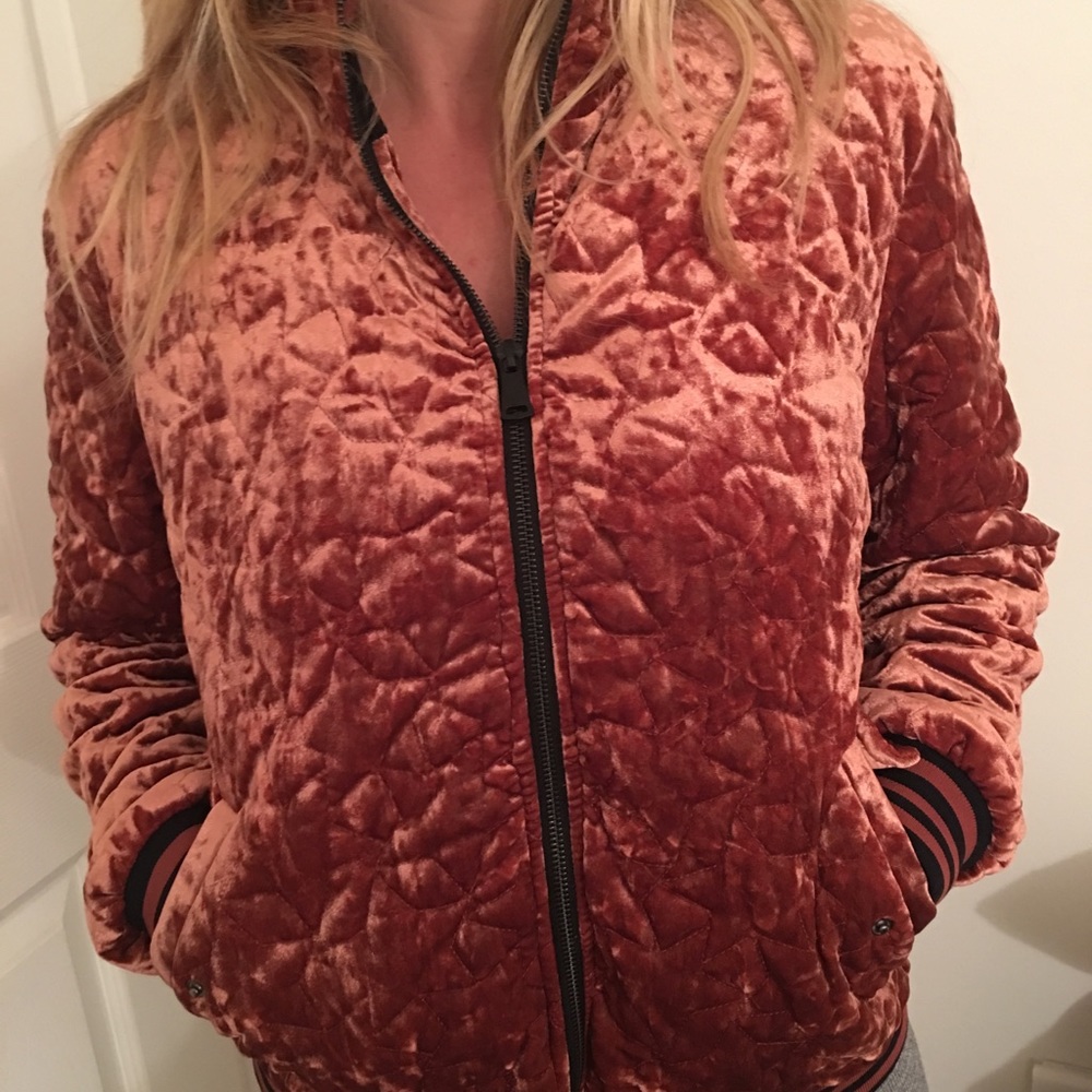 Bernardo Vellure bomber jacket